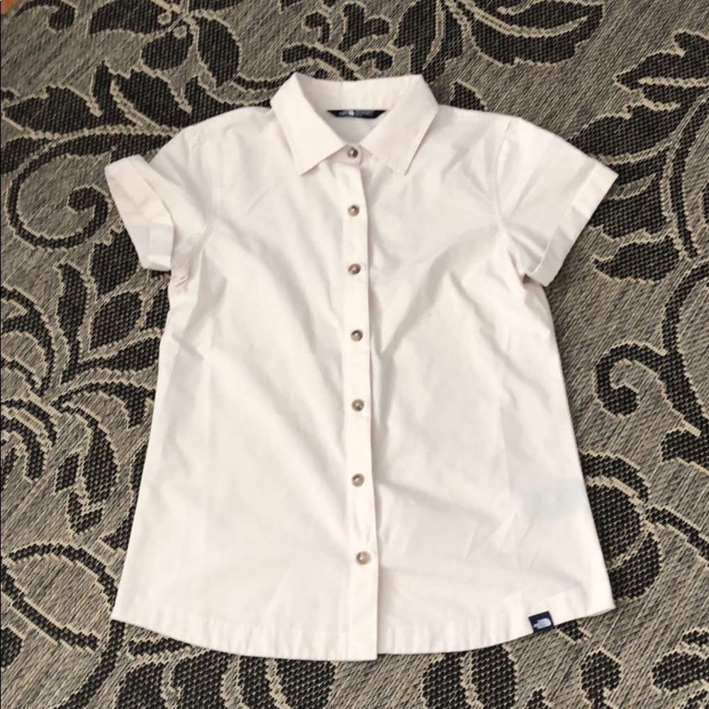 The North Face button down top